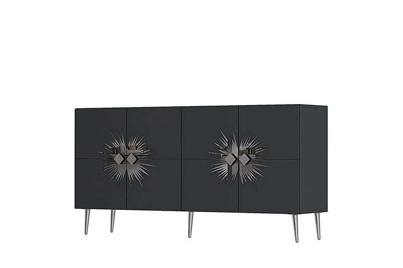 Tari Konsolbord 150 cm - Kulgrå/Sølv - Møbler - Borde - Aflastningsbord - Entrébord