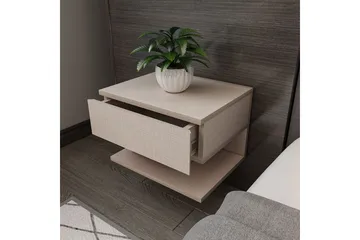 Telo Natbord 45 cm - Beige - Møbler - Borde - Aflastningsbord - Sengebord