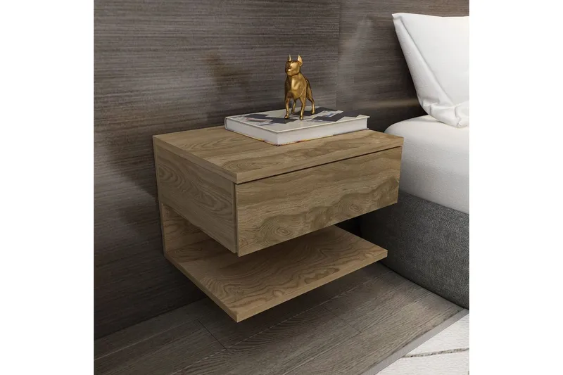 Telo Natbord 45 cm - Eg - Møbler - Borde - Aflastningsbord - Sengebord