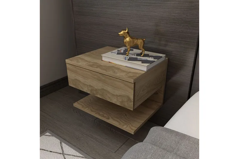 Telo Natbord 45 cm - Eg - Møbler - Borde - Aflastningsbord - Sengebord