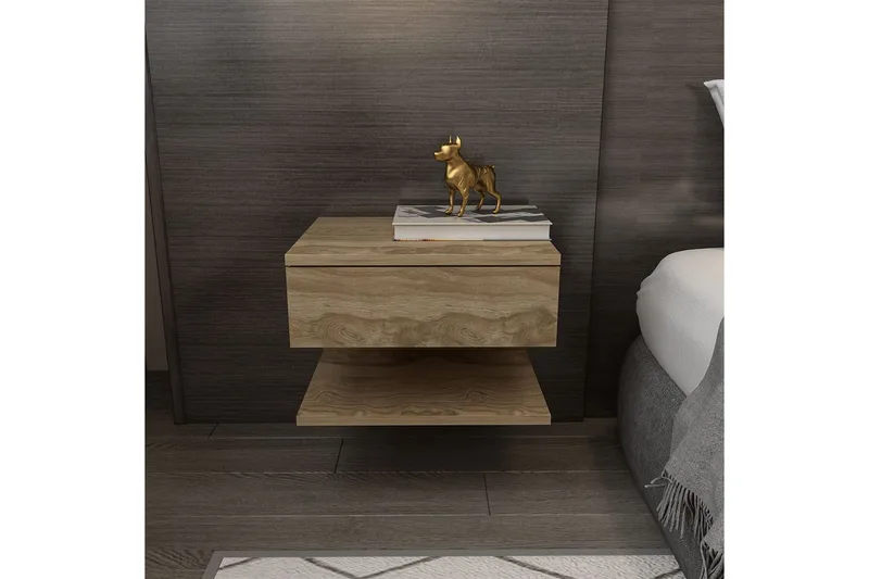 Telo Natbord 45 cm - Eg - Møbler - Borde - Aflastningsbord - Sengebord