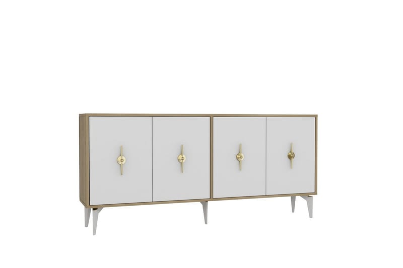 Thylen Konsolbord 180 cm - Eg/Hvid - Møbler - Borde - Aflastningsbord - Entrébord