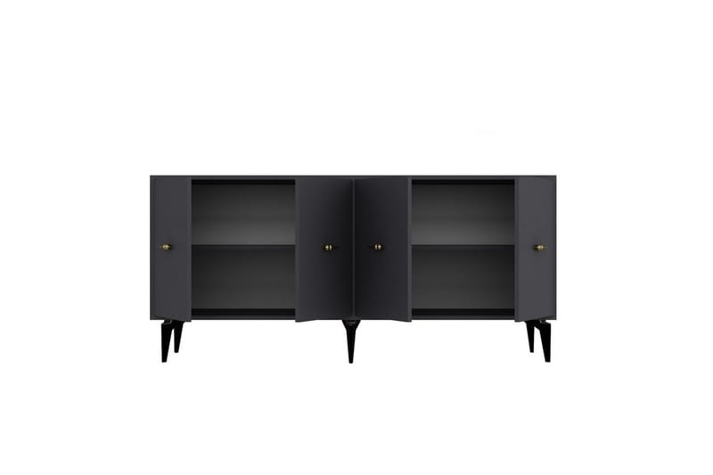 Thyros Konsolbord 180 cm - Antracit - Møbler - Borde - Aflastningsbord - Entrébord