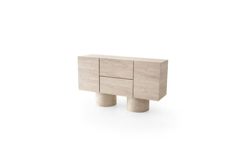 Thyrosen Konsolbord 150 cm, Travertin