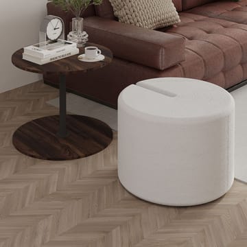 Torven Sæt med sideborde 43x47x43 cm - Valnød - Møbler - Borde - Aflastningsbord - Lampebord