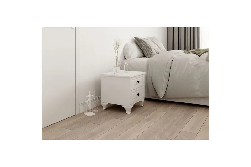 Torvenn Natbord 45 cm - Mat Hvid - Møbler - Borde - Aflastningsbord - Sengebord