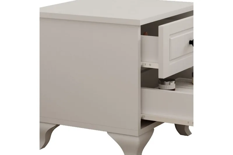 Torvenn Natbord 45 cm - Mat Hvid - Møbler - Borde - Aflastningsbord - Sengebord