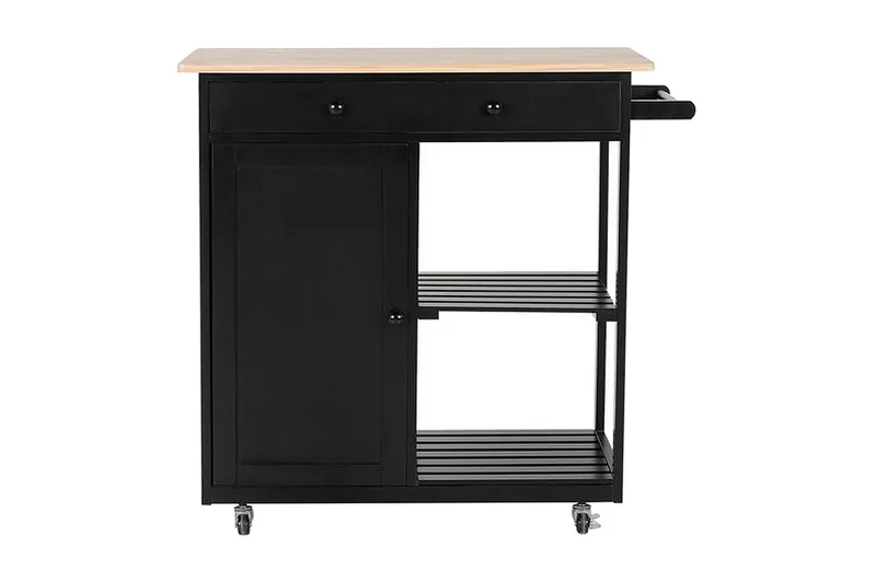 Trapani Serveringsplade 75 cm, Sort