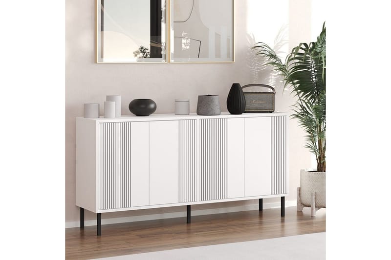 Trilo Konsolbord 150 cm - Hvid - Møbler - Borde - Aflastningsbord - Entrébord