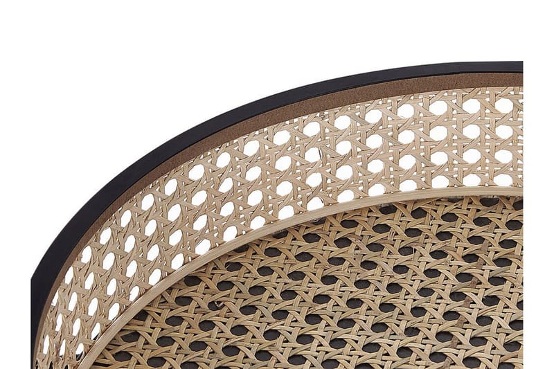 Tulbing Sidebord 36 cm - Natur/Beige/Sort - Møbler - Borde - Aflastningsbord - Lampebord