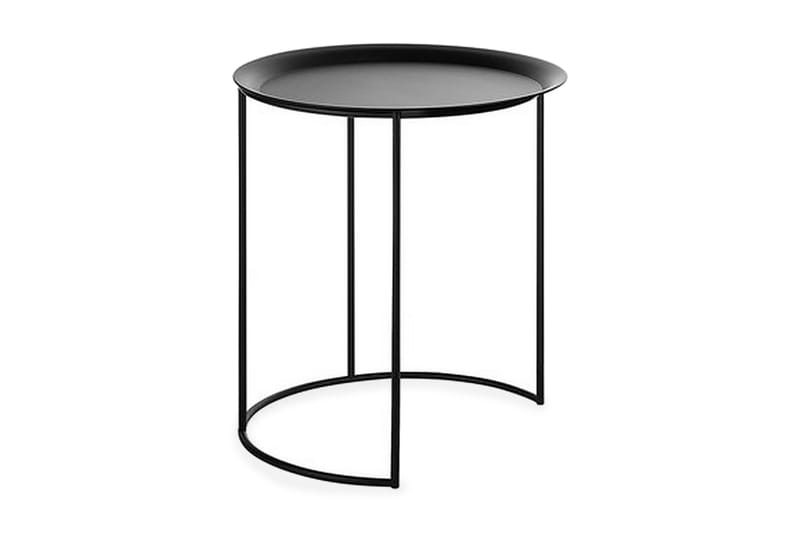 Twins Sidebord 2 St 40 | 40 cm, Sort