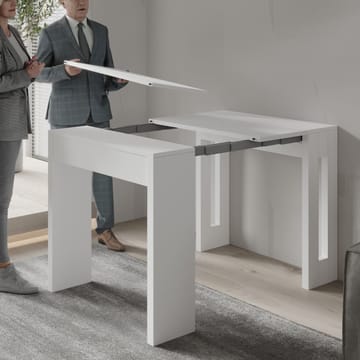 Udtrækkeligt konsolbord Homitis Nivo (80 x 76,1 x 44 cm) Hvid - Møbler - Borde - Aflastningsbord - Entrébord