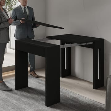 Udtrækkeligt konsolbord Homitis Nivo (80 x 76,1 x 44 cm) Sort træ - Møbler - Borde - Aflastningsbord - Entrébord