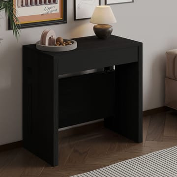 Udtrækkeligt konsolbord Homitis Nivo (80 x 76,1 x 44 cm) Sort træ - Møbler - Borde - Aflastningsbord - Entrébord