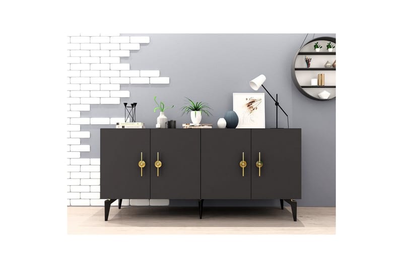 Ulmar Konsolbord 150 cm - Antracit - Møbler - Borde - Aflastningsbord - Entrébord