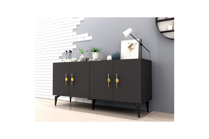 Ulmar Konsolbord 150 cm - Antracit - Møbler - Borde - Aflastningsbord - Entrébord