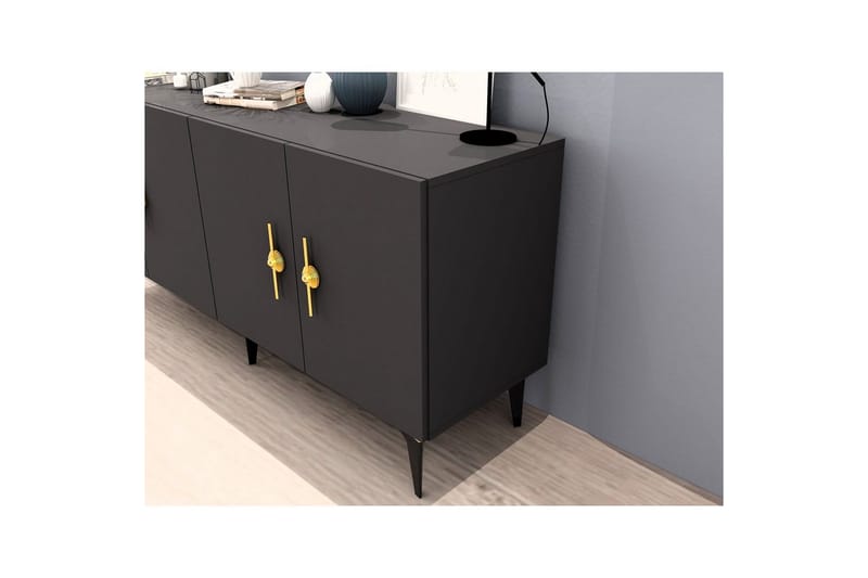 Ulmar Konsolbord 150 cm - Antracit - Møbler - Borde - Aflastningsbord - Entrébord