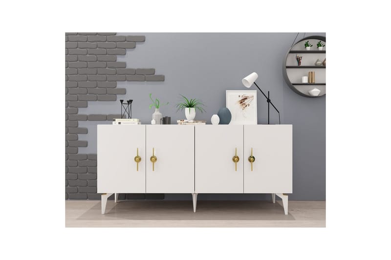 Ulmar Konsolbord 150 cm - Hvid - Møbler - Borde - Aflastningsbord - Entrébord