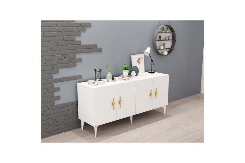 Ulmar Konsolbord 150 cm - Hvid - Møbler - Borde - Aflastningsbord - Entrébord