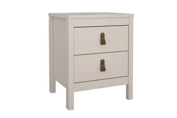 Vallvidera Natbord 44 cm - Beige - Møbler - Borde - Aflastningsbord - Sengebord