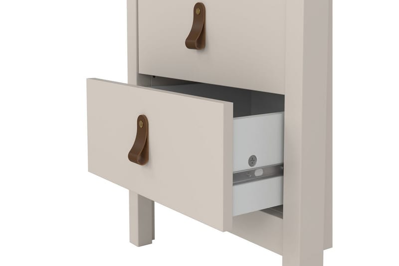 Vallvidera Natbord 44 cm - Beige - Møbler - Borde - Aflastningsbord - Sengebord