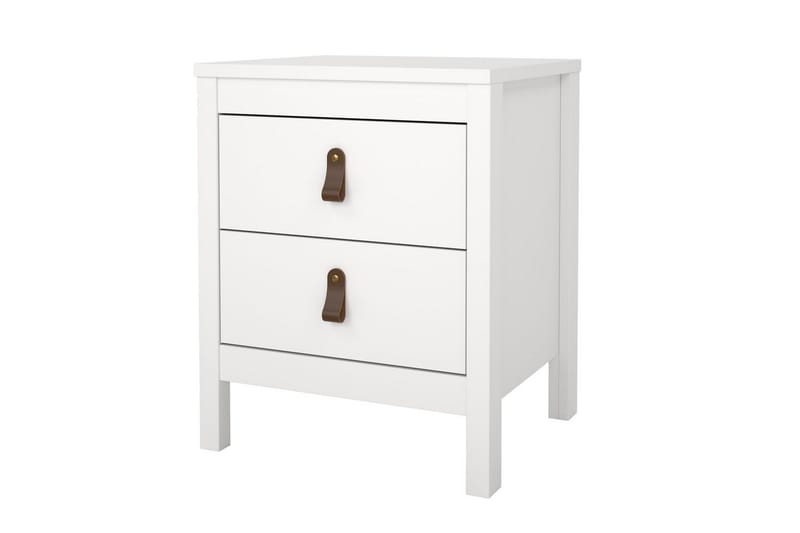 Vallvidera Natbord 44 cm, Hvid