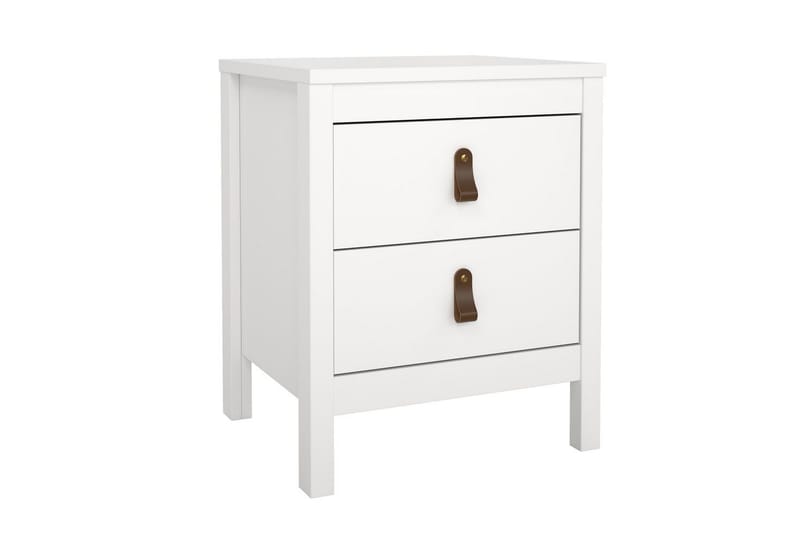 Vallvidera Natbord 44 cm - Hvid - Møbler - Borde - Aflastningsbord - Sengebord