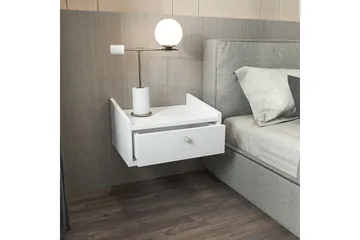 Valros Natbord 45 cm - Hvid - Møbler - Borde - Aflastningsbord - Sengebord