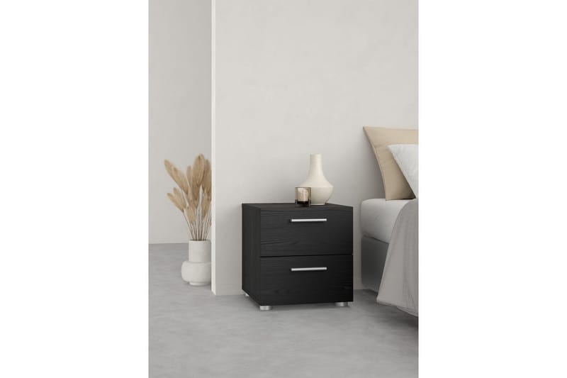 Vansu Natbord 40 cm - Sort - Møbler - Borde - Aflastningsbord - Sengebord