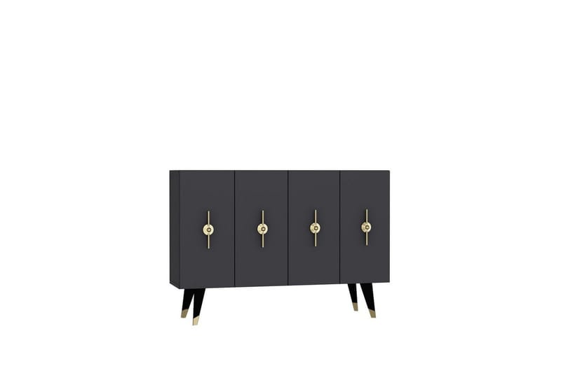 Varen Konsolbord 120 cm - Guld/Antracit - Møbler - Borde - Aflastningsbord - Entrébord