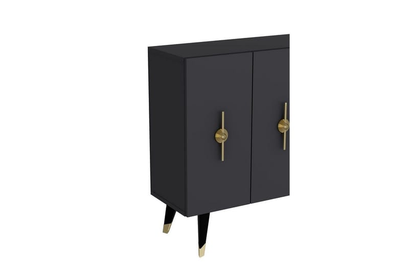 Varen Konsolbord 120 cm - Guld/Antracit - Møbler - Borde - Aflastningsbord - Entrébord