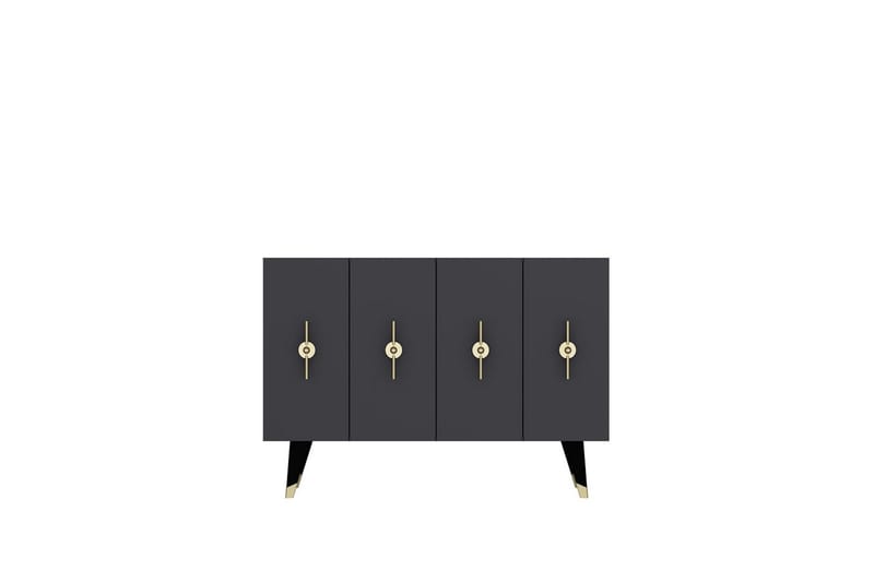 Varen Konsolbord 120 cm - Guld/Antracit - Møbler - Borde - Aflastningsbord - Entrébord