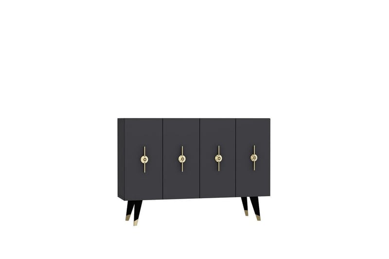 Varen Konsolbord 120 cm - Guld/Antracit - Møbler - Borde - Aflastningsbord - Entrébord