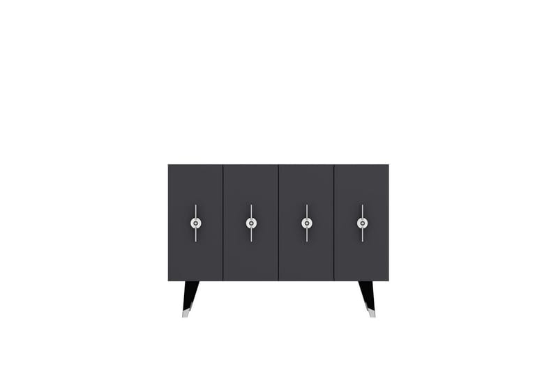 Varen Konsolbord 120 cm - Sølv/Antracit - Møbler - Borde - Aflastningsbord - Entrébord