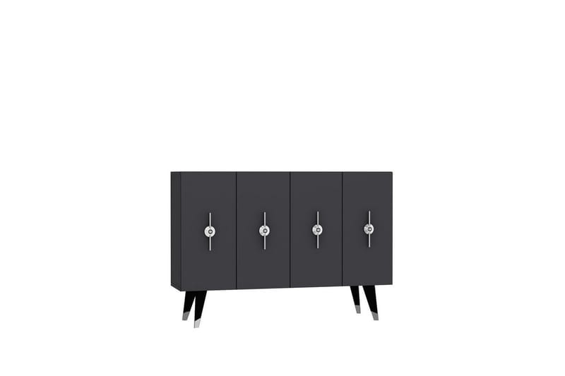 Varen Konsolbord 120 cm - Sølv/Antracit - Møbler - Borde - Aflastningsbord - Entrébord