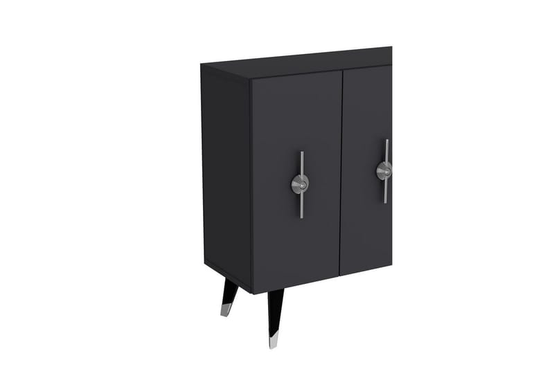 Varen Konsolbord 120 cm - Sølv/Antracit - Møbler - Borde - Aflastningsbord - Entrébord