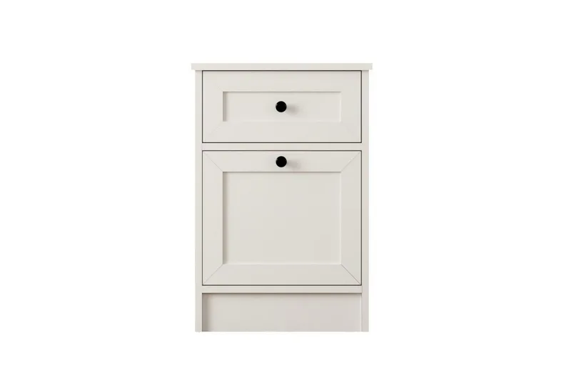 Varion Natbord 45 cm, Mat Hvid