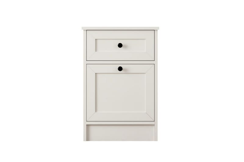 Varion Natbord 45 cm, Mat Hvid