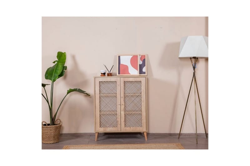Velin Konsolbord 90 cm - Rødbrunt træ - Møbler - Borde - Aflastningsbord - Entrébord
