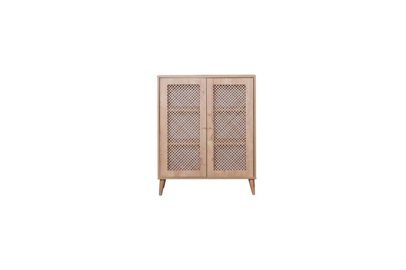 Velin Konsolbord 90 cm - Rødbrunt træ/Hvid - Møbler - Borde - Aflastningsbord - Entrébord