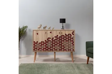 Vellavie Skænk Dekor - Brun/Rød - Opbevaring - Opbevaringsmøbler - Skænke & sideboards
