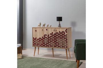 Vellavie Skænk Dekor - Brun/Rød - Opbevaring - Opbevaringsmøbler - Skænke & sideboards