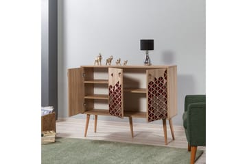 Vellavie Skænk Dekor - Brun/Rød - Opbevaring - Opbevaringsmøbler - Skænke & sideboards