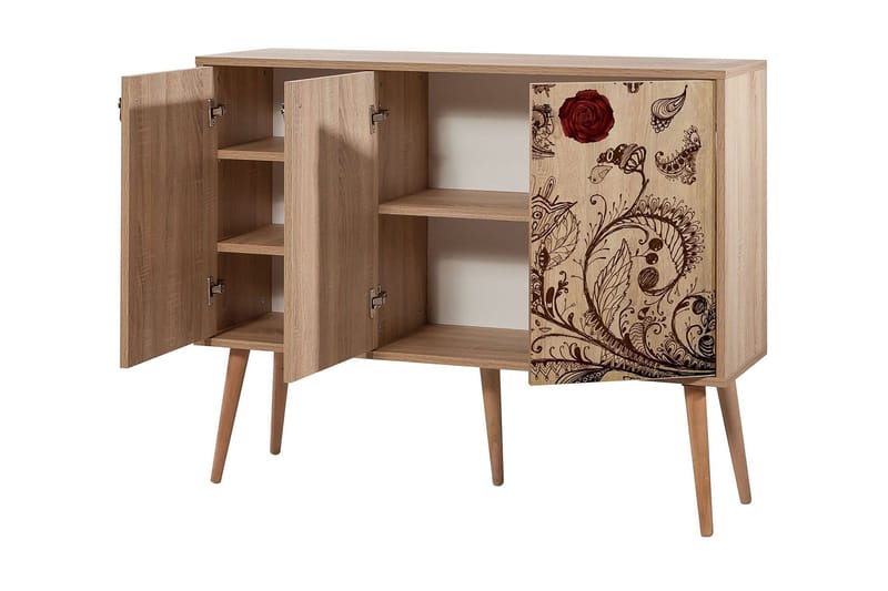 Vellavie Skænk Vintage Label - Mønstret - Opbevaring - Opbevaringsmøbler - Skænke & sideboards