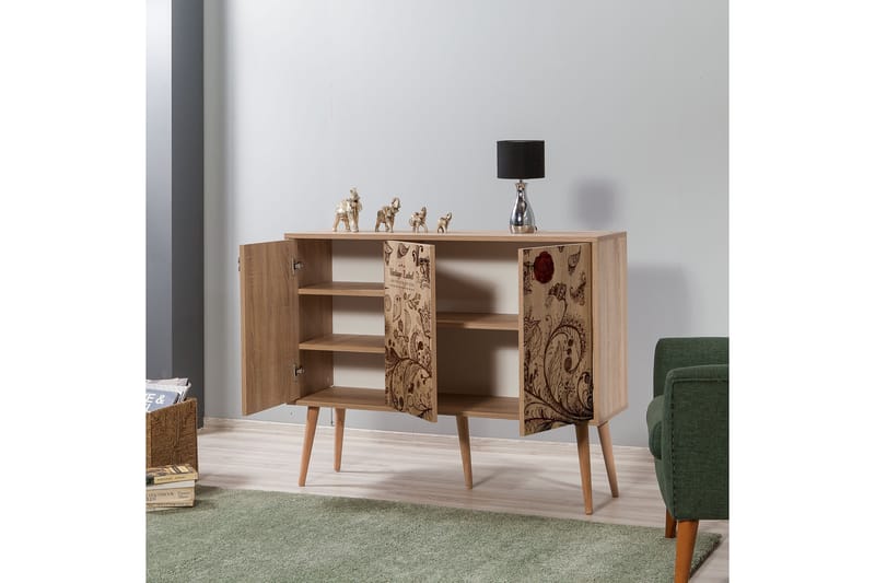 Vellavie Skænk Vintage Label - Mønstret - Møbler - Borde - Aflastningsbord