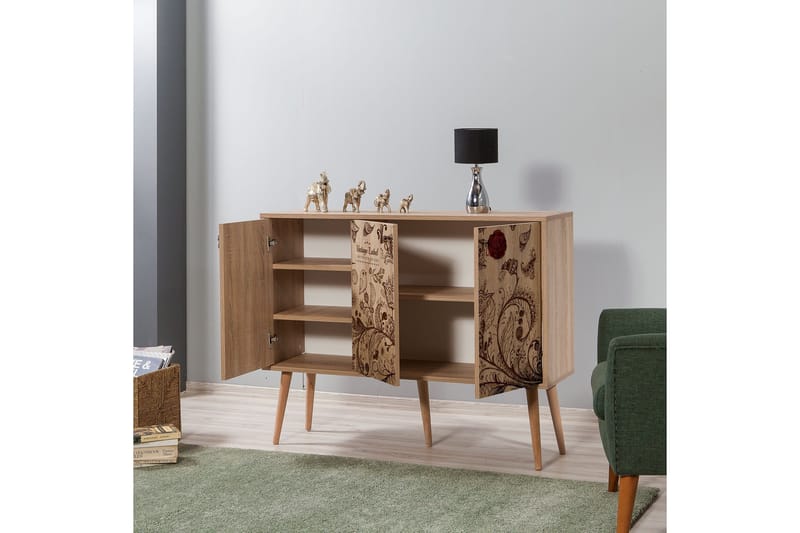 Vellavie Skænk Vintage Label - Mønstret - Opbevaring - Opbevaringsmøbler - Skænke & sideboards