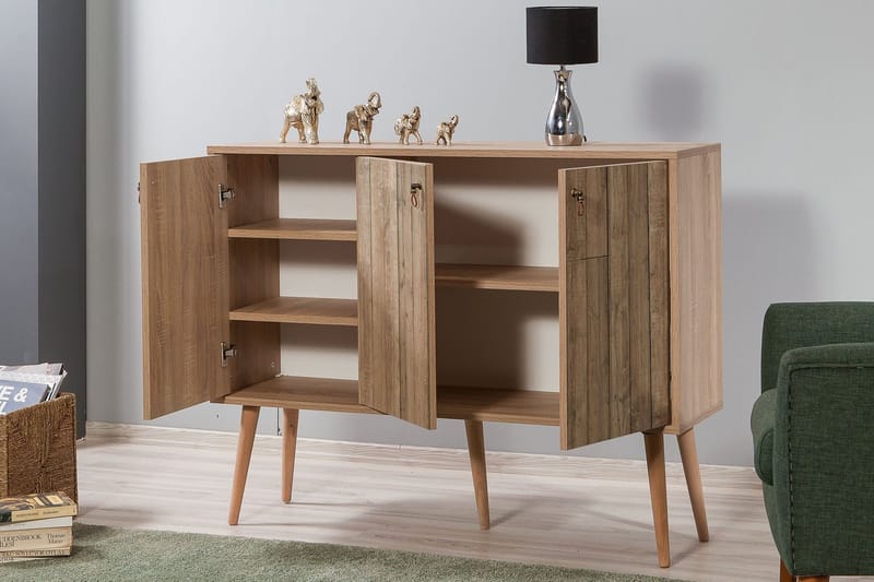 Vellavie Skænk Panel - Eg - Opbevaring - Opbevaringsmøbler - Skænke & sideboards
