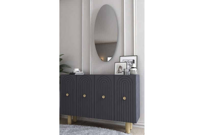 Velorae Konsolbord 120 cm - Antracit - Møbler - Borde - Aflastningsbord - Entrébord