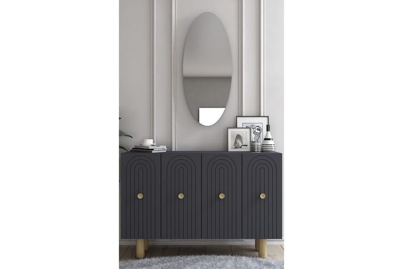 Velorae Konsolbord 120 cm - Antracit - Møbler - Borde - Aflastningsbord - Entrébord