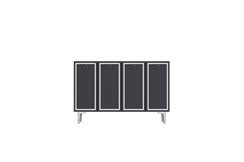 Velorae Konsolbord 120 cm - Antracit/Sølv - Møbler - Borde - Aflastningsbord - Entrébord